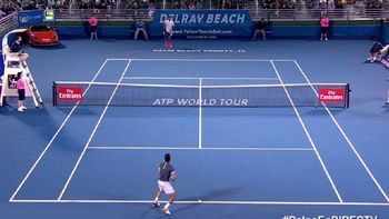 Del Potro y una jugada magistral Del Potro y una jugada magistral