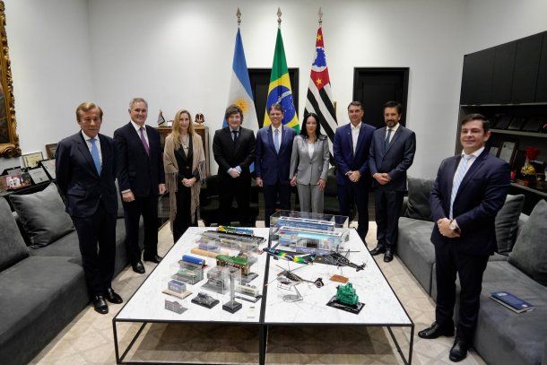 Javier Milei en Brasil
