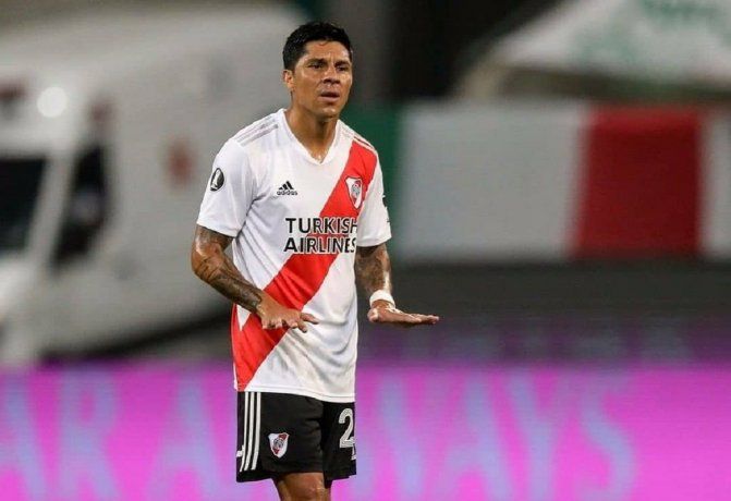 Buenas noticias para River: Enzo Pérez no necesita ser operado