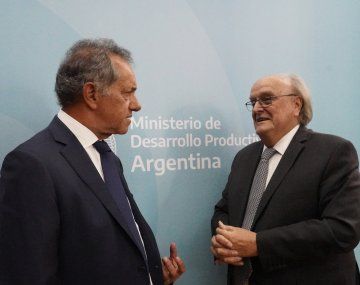 Scioli se reunió con José de Mendiguren