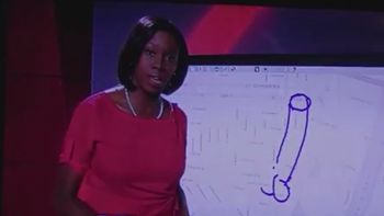 Ella sólo quería explicar su informe Ella sólo quería explicar su informe