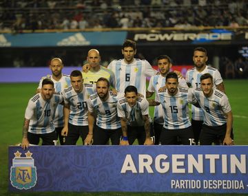 El equipo de Argentina que enfrentó a Haití