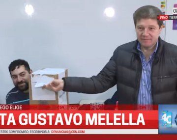 Melella votó en Tierra del Fuego y realizó una fuerte critica a la Justicia y a la oposición