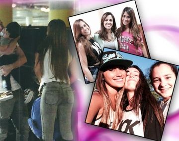 Las vacaciones de la mujer de Messi con su hijo en Rosario