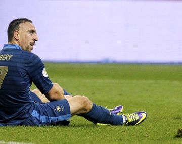 Tiembla Francia: Ribery podría perderse el Mundial