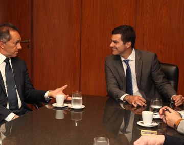 Daniel Scioli con Juan Manuel Urtubey