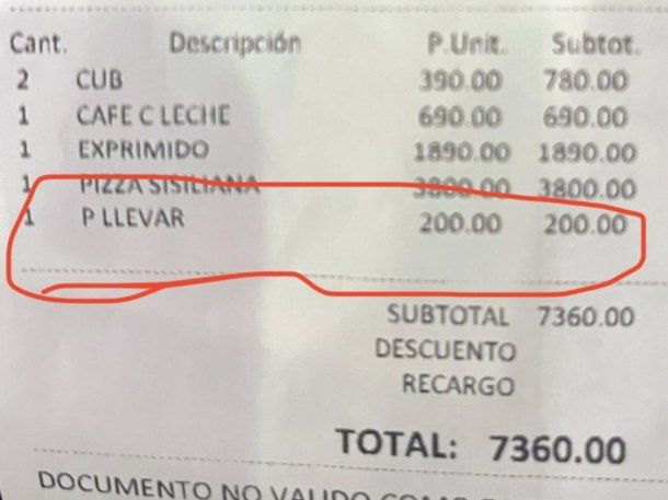 Comodoro Rivadavia: le quisieron cobrar las sobras de pizza, se quejó y lo invitaron a pelear