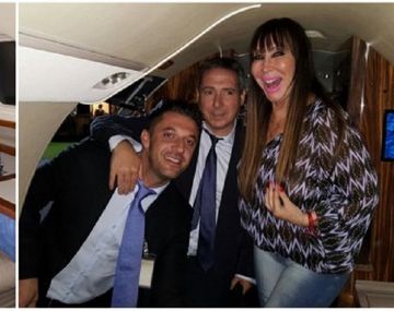 Las fotos de Moria Casán regresando al país y una llamativa frase por Navidad