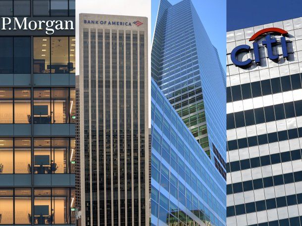 Aseguran que cuatro bancos asistirían a Javier Milei con otros 20 mil millones de dólares