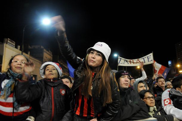 Los hinchas de San Lorenzo, por la vuelta a Boedo