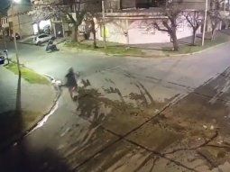 Así mató un policía a dos motochorros en Merlo