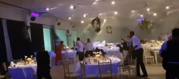 El temporal de lluvia y viento que azotó a Santa Fe arrasó con un casamiento