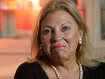 Internaron de urgencia a Carrió