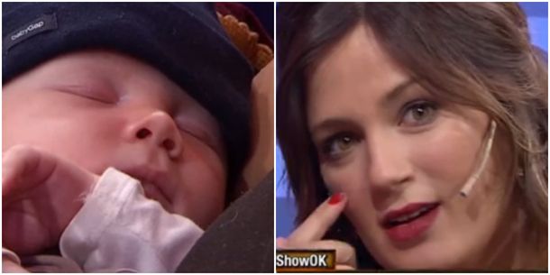 Paula Chaves llevó a Baltazar a Este es el show.