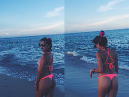 marian farjat mostro sus curvas en miami con una llamativa colaless marian farjat mostro sus curvas en miami con una llamativa colaless