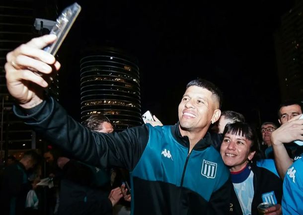 Por qué no juega Marcos Rojo en Racing ante Peñarol por la Copa Libertadores