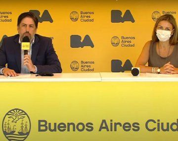 Trotta y Acuña destacaron la decisión mutua de comenzar las clases el 17 de febrero en la Ciudad