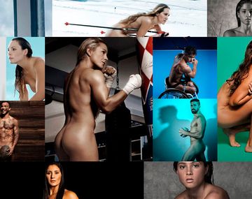 Mirá el calendario hot de deportistas argentinos