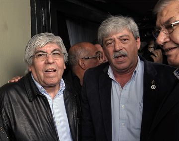 Hugo Moyano ratificó su alianza con Eduardo Buzzi