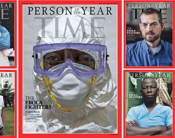 Luchadores del Ébola