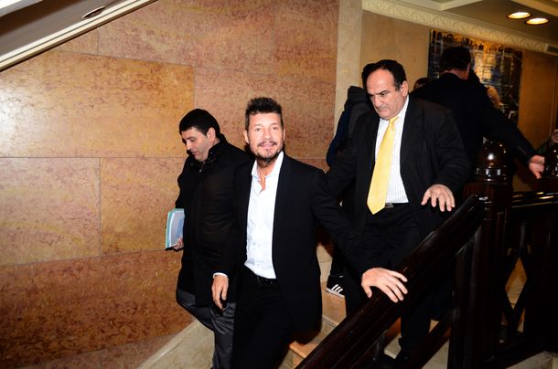 Finalizó la reunión en AFA: no se trató la candidatura de Tinelli