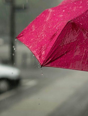Se vienen las lluvias y tormentas: hay que abrir el paraguas.