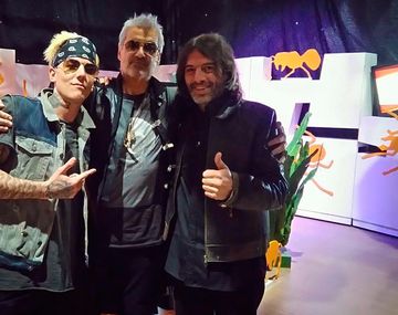 Alexander Caniggia provocó al hijo de Pappo.