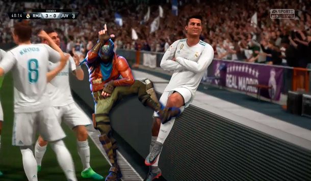 Los bailes de Fortnite podrían llegar al FIFA 19