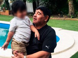 Maradona y Dieguito Fernando Maradona y Dieguito Fernando