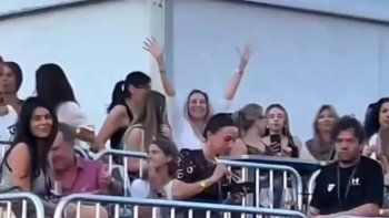 karina milei, presente en el show de tini stoessel en tecnopolis karina milei, presente en el show de tini stoessel en tecnopolis