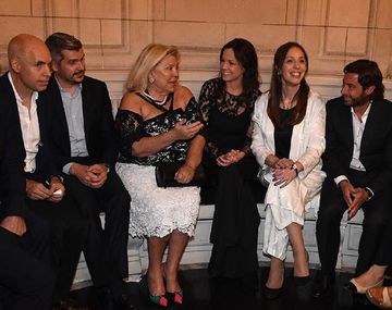 La foto de Carrió con funcionarios para bajar la tensión en Cambiemos