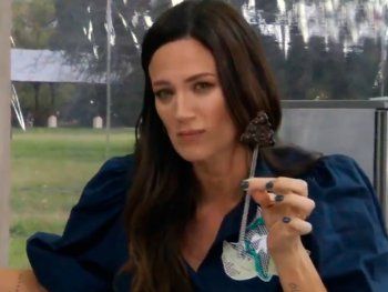 Una caquita: el particular regalo de una participante a Paula Chaves en Bake Off