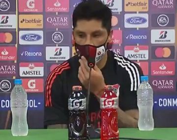 Sufre River: Enzo Pérez dejó abierta la chance de irse del club