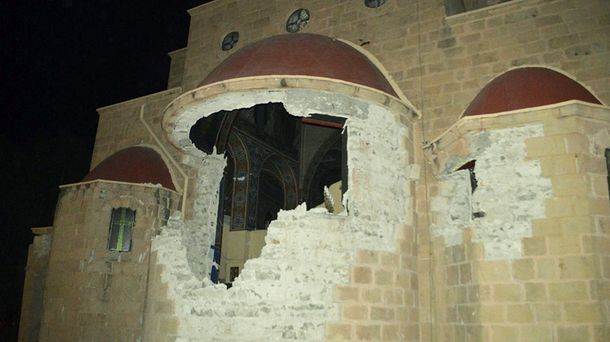 Un fuerte terremoto sacudió a Grecia y Turquía