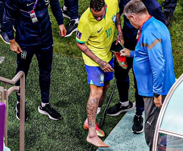 El posteo de Neymar tras su dura lesión