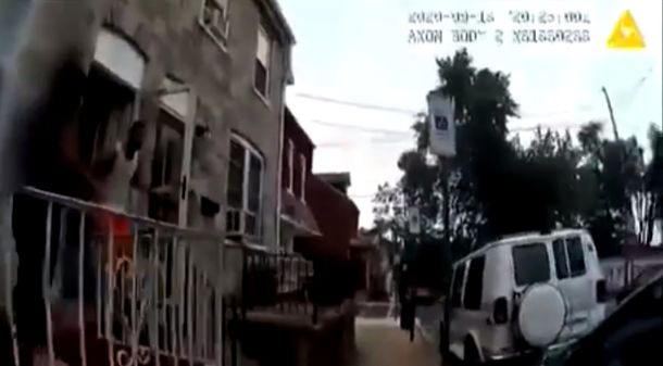 La imagen fue captada por la c&aacute;mara de seguridad del agente en el momento que sucedi&oacute; el crimen.&nbsp;