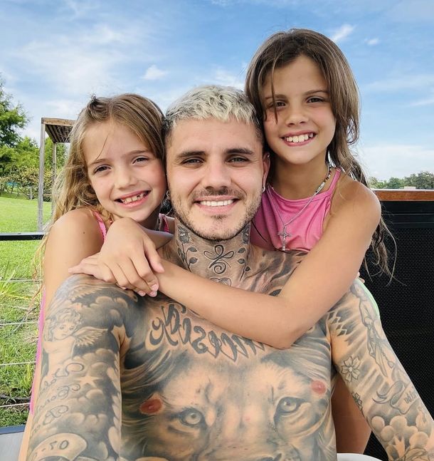 El tremendo audio de Mauro Icardi y su hija: amenazas con buscarla con la policía y excusas para no ir al cumpleaños