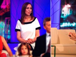 la perlita de susana con maria eugenia vidal y el look para recibir a mauricio macri la perlita de susana con maria eugenia vidal y el look para recibir a mauricio macri