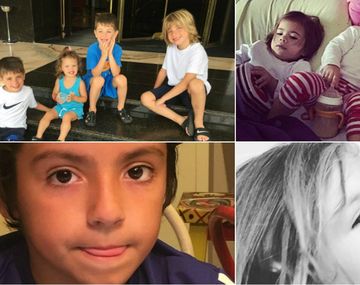 Los famosos recordaron su niñez