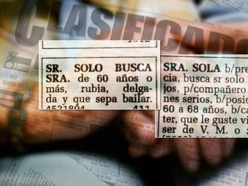 En un diario de Villa María, coincidieron los avisos de una mujer y de un hombre buscando pareja.