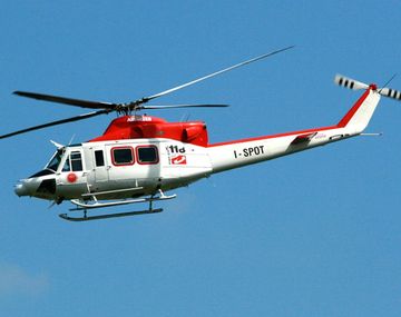 Se estrelló un helicóptero en Italia con 6 personas arriba