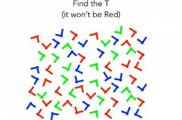 ¿Podés encontrar la T en esta imagen?