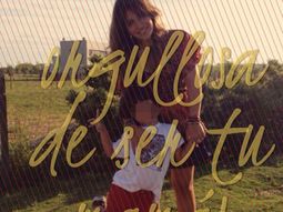 tras la polemica, benjamin paso el dia de la madre con giannina tras la polemica, benjamin paso el dia de la madre con giannina