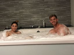 Tras la polémica por su foto en un jacuzzi, Ansaldi subió un nuevo video