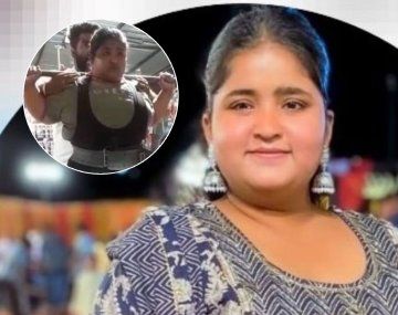 Imágenes sensibles: una joven atleta murió tras levantar una barra de 270kg