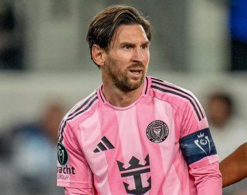 La insólita bandera anti-Messi que generó polémica en el partido de Inter Miami