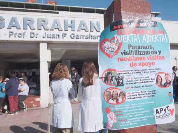 Nuevo paro en el Hospital Garrahan ante un posible veto a la Ley de Emergencia Pediátrica