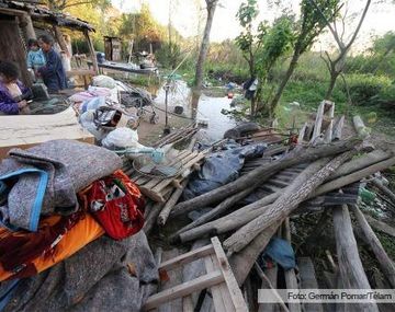 Más de 3.000 personas evacuadas en Chaco por la crecida del río Paraná
