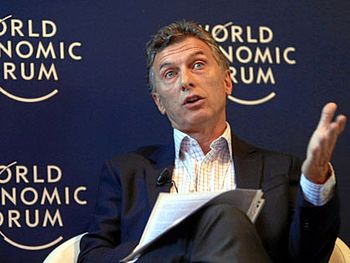 Desde Davos, Macri tildó de parche al plan Progresar