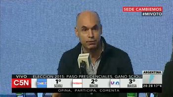 el pro dice que la votacion es renida y que se esta consolidando un cambio